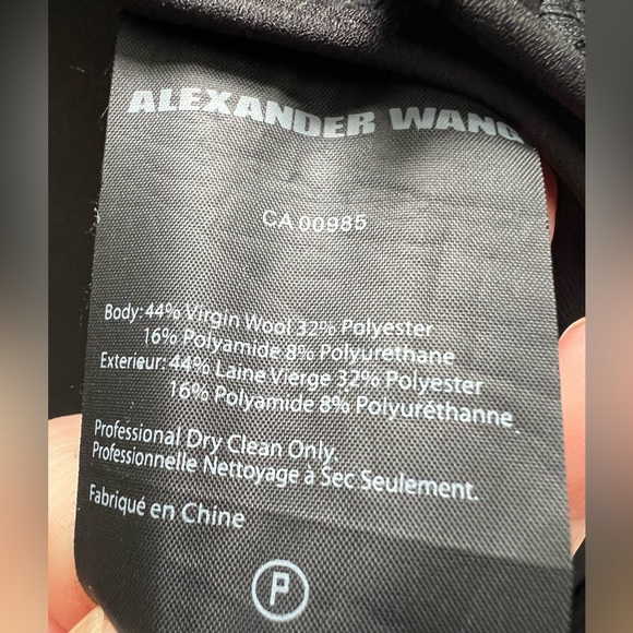 LEAVING SOON Alexander Wang double breasted wool coat - Picture 9 of 9